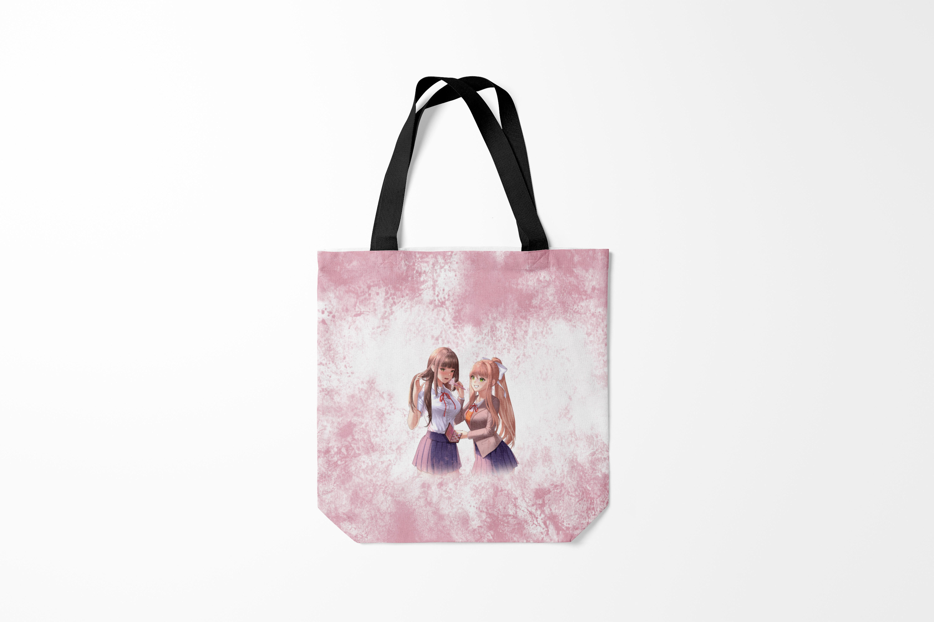 

Сумка шoппер унисекс Burnettie Doki Literature Club Monika и Yuri Z, разноцветный, Doki Literature Club Monika и Yuri Z