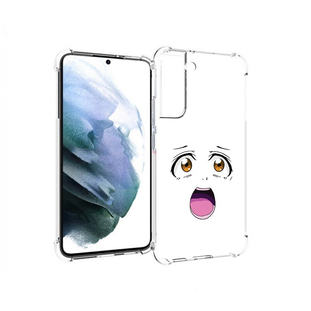 

Чехол MyPads Tocco для Samsung Galaxy S22 Plus аниме лицао (PT226933.535.223), Прозрачный, Tocco