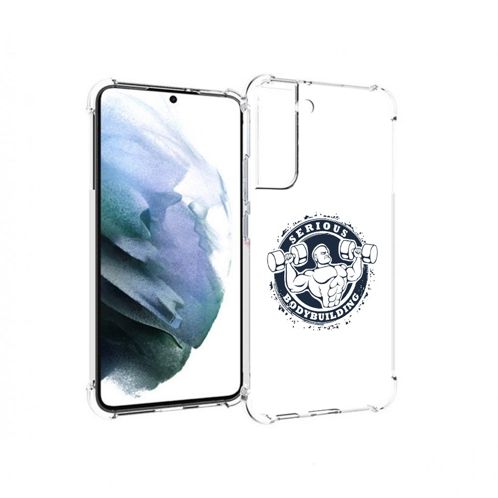 

Чехол MyPads Tocco для Samsung Galaxy S22 Plus бодибилдинг воля к победе, Прозрачный, Tocco