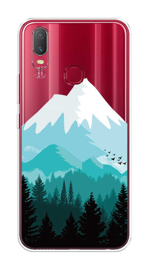 

Чехол на Vivo Y11 / Виво Y11 "Синяя снежная гора", Белый;голубой;бирюзовый, 261650-2