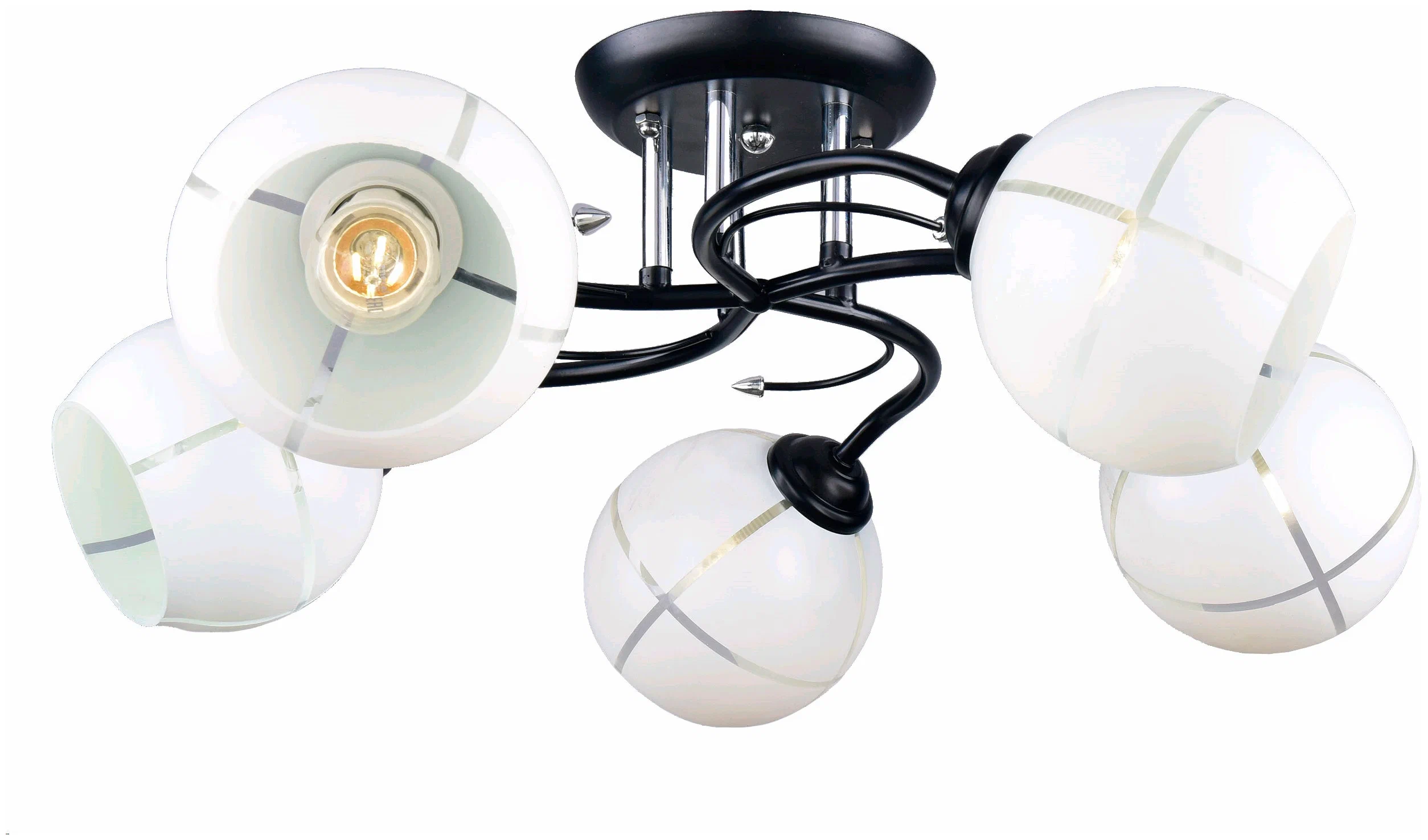 

Светильник РС20670 BK+CR/5C., РС20670 BK+CR/5C.