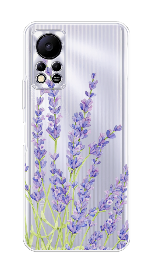 

Чехол на Infinix HOT 11S NFC "Лавандовые стебли", Фиолетовый;зеленый, 3100950-1
