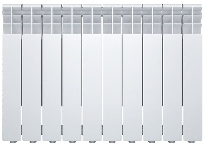 Радиатор литой алюминиевый OASIS Eco 500х80 (10 секций)