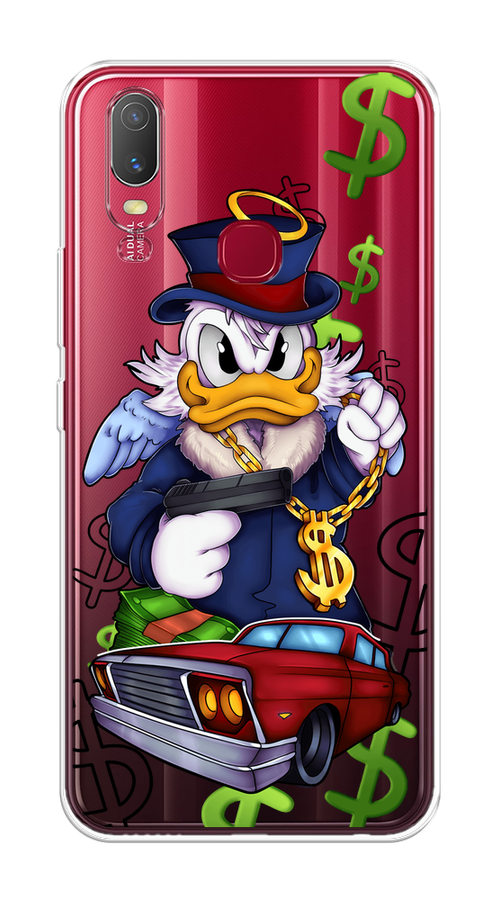 

Чехол на Vivo Y11 / Виво Y11 "Scrooge McDuck with a Gold Chain", Красный;синий;белый, 261650-6