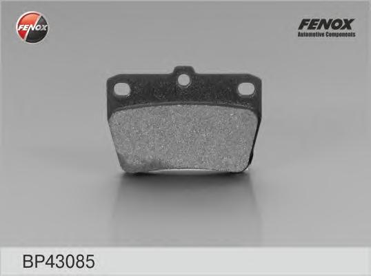Комплект тормозных колодок FENOX BP43085