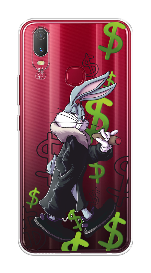 

Чехол на Vivo Y11 / Виво Y11 "Rich Bugs Bunny", Зеленый;черный;голубой, 261650-6