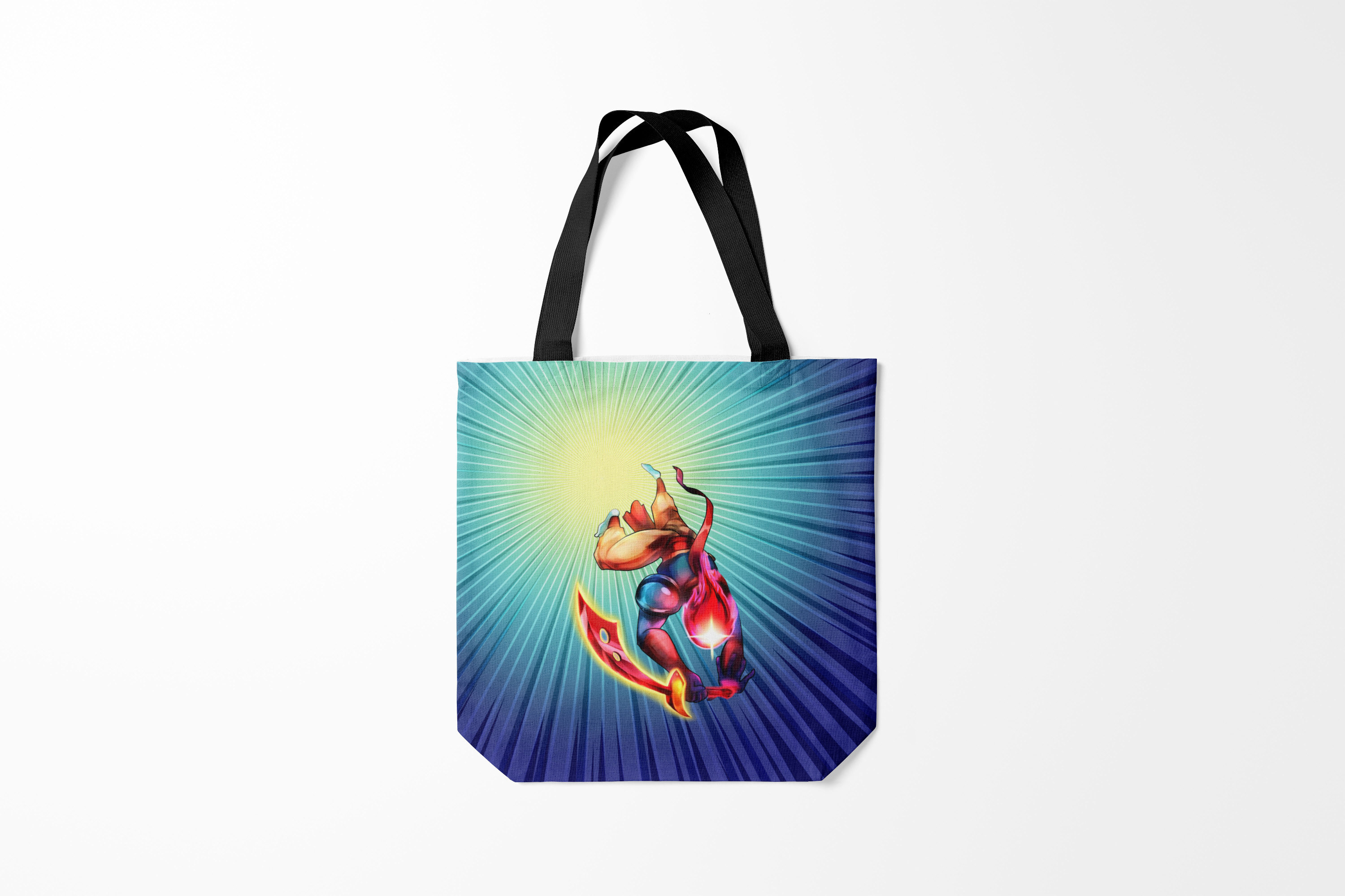 

Сумка шoппер унисекс Burnettie Dead Cells JumpDead, разноцветный, Dead Cells JumpDead