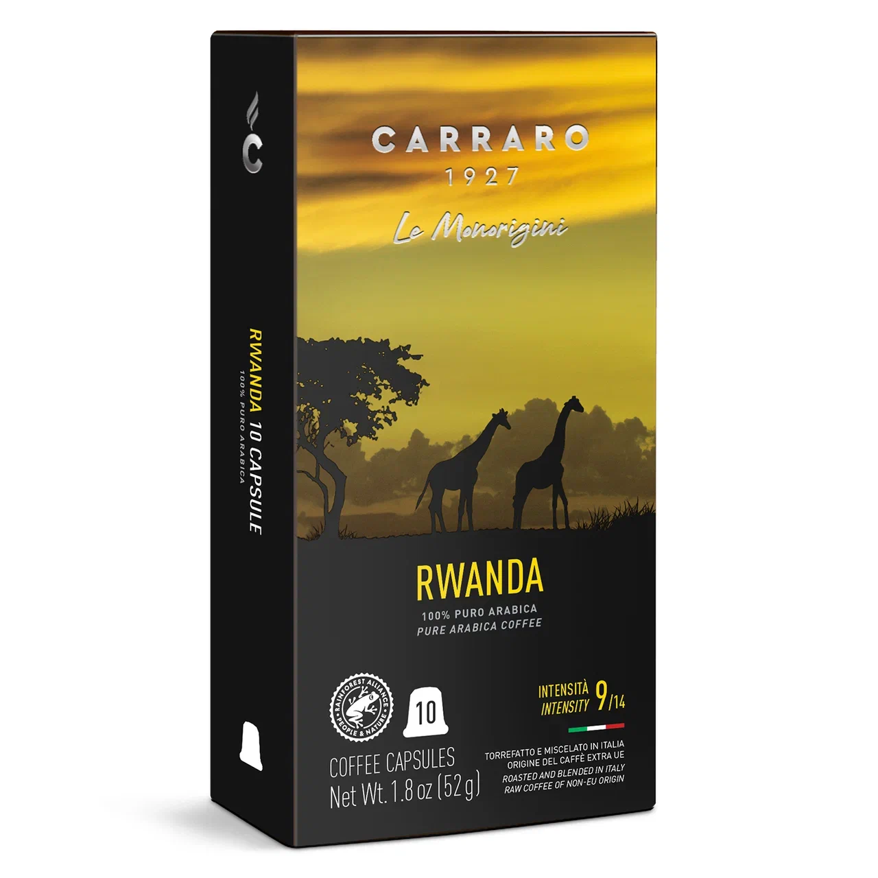 

Кофе в капсулах Carraro Rwanda 10 шт., Rwanda