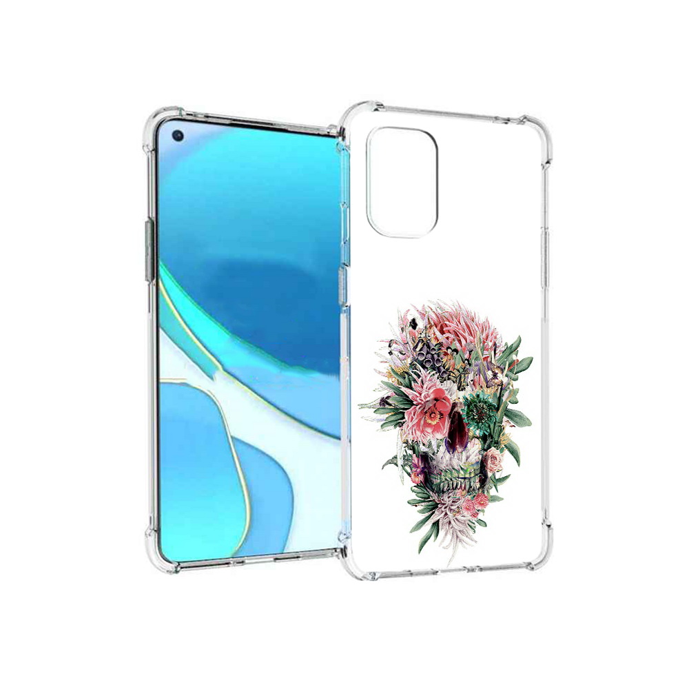 

Чехол MyPads Tocco для OnePlus 8T череп из цветов (PT155529.137.677), Tocco