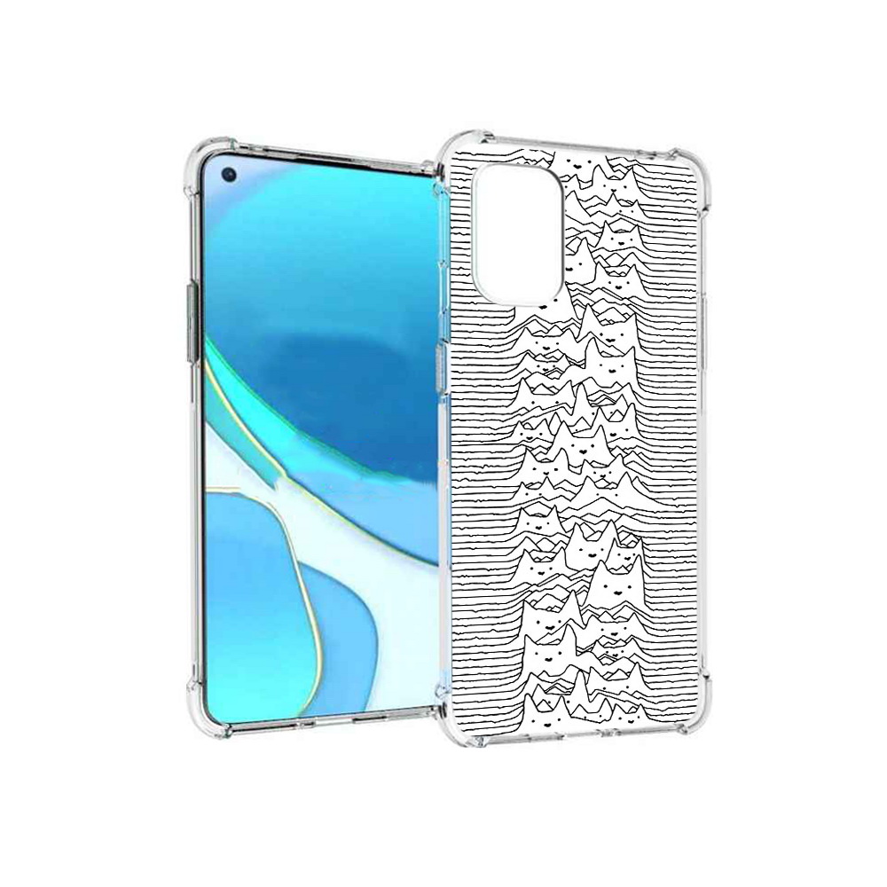 

Чехол MyPads Tocco для OnePlus 8T черно белые коты 3D (PT155529.137.682), Tocco