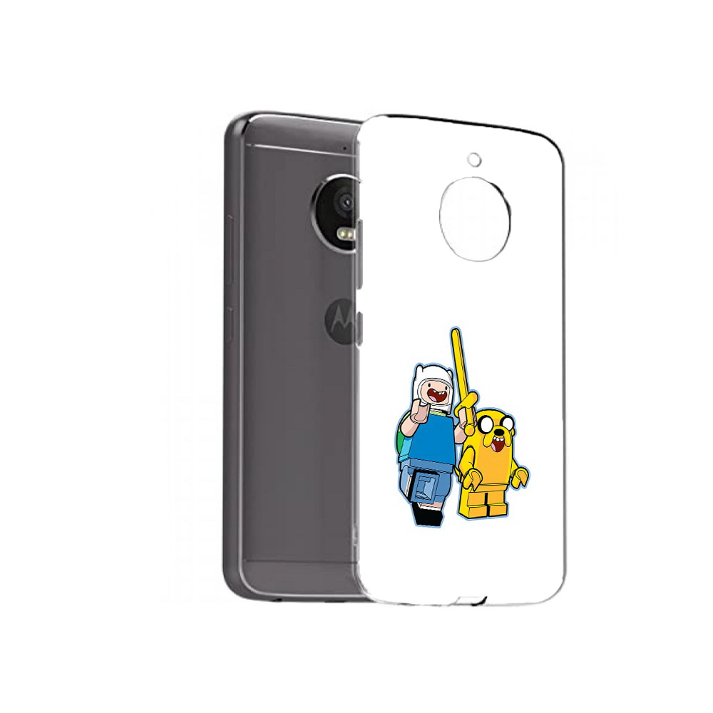 

Чехол MyPads Tocco для Motorola Moto E4 Plus время приключений лего (PT100001.341.274), Прозрачный, Tocco