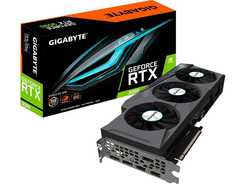 фото Видеокарта gigabyte nvidia geforce rtx 3090 (776645)