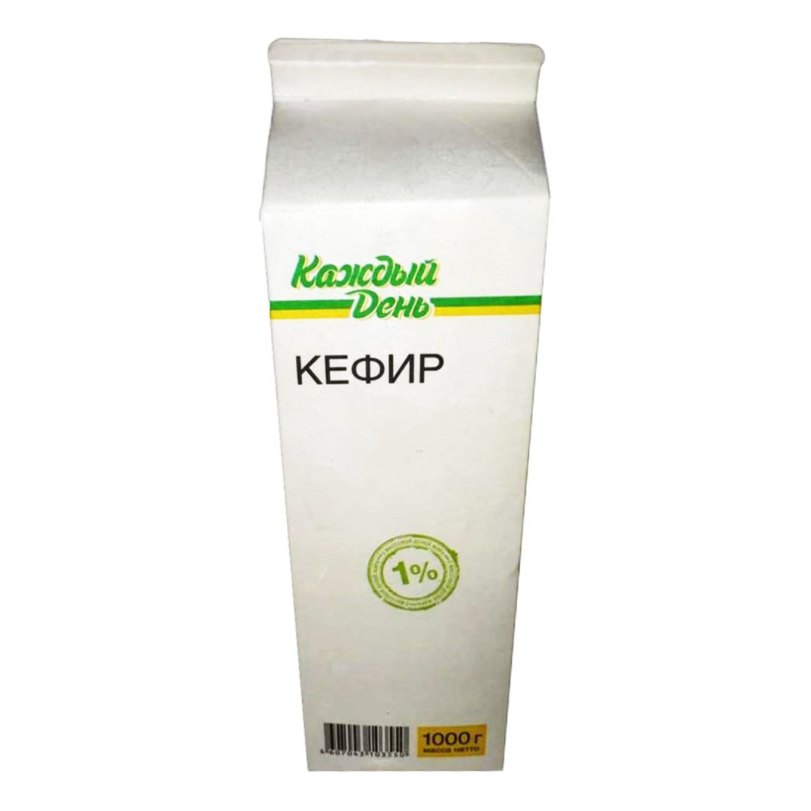 

Кефир Каждый день 1% БЗМЖ 1 л