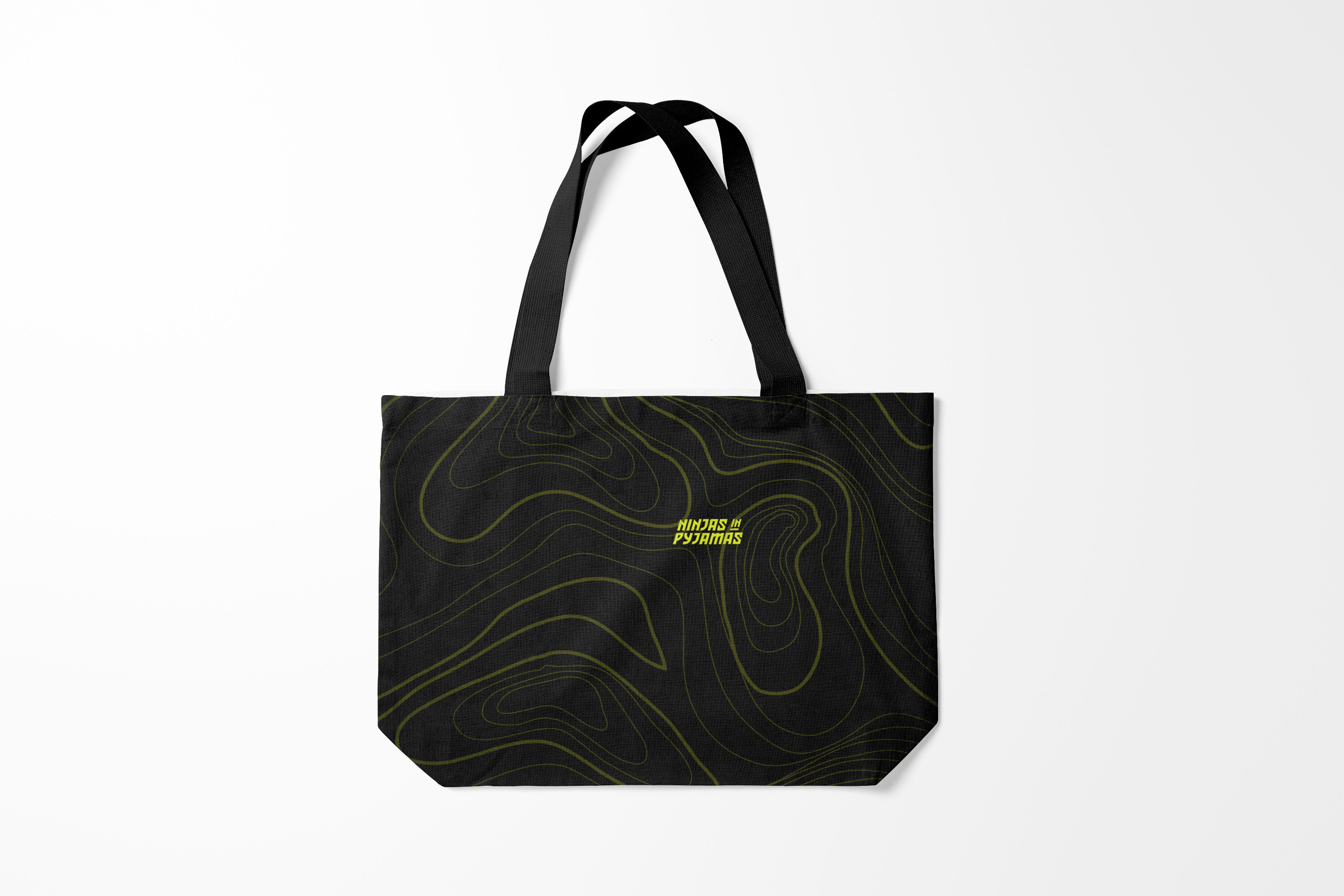 

Сумка шoппер унисекс Burnettie Counter Strike Ninjas In Pyjamas, черный, Counter Strike Ninjas In Pyjamas