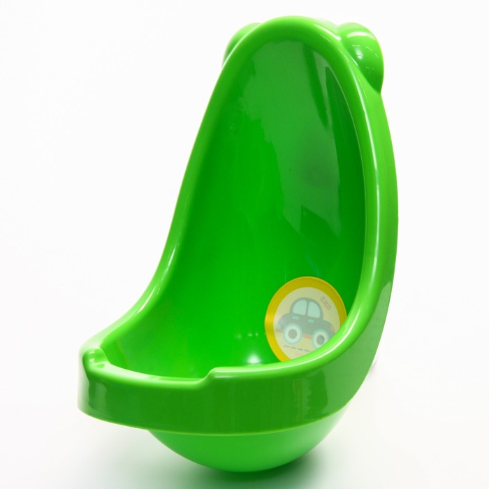 Писсуар детский пластиковый Машинки, цвет зеленый