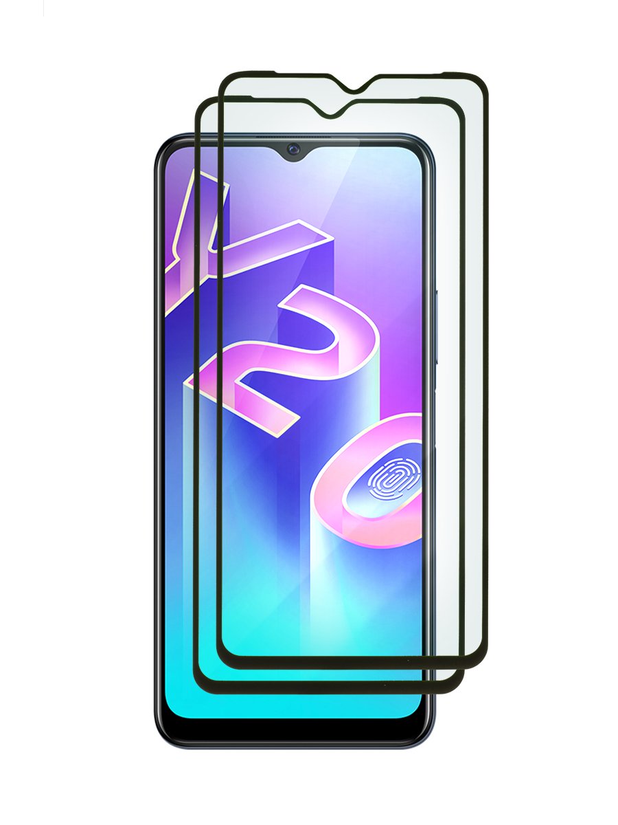 

Защитное стекло Mobileocean 5D (2шт) для Vivo Y20 (6.51") черный, MOTG-5D-VIV-Y20