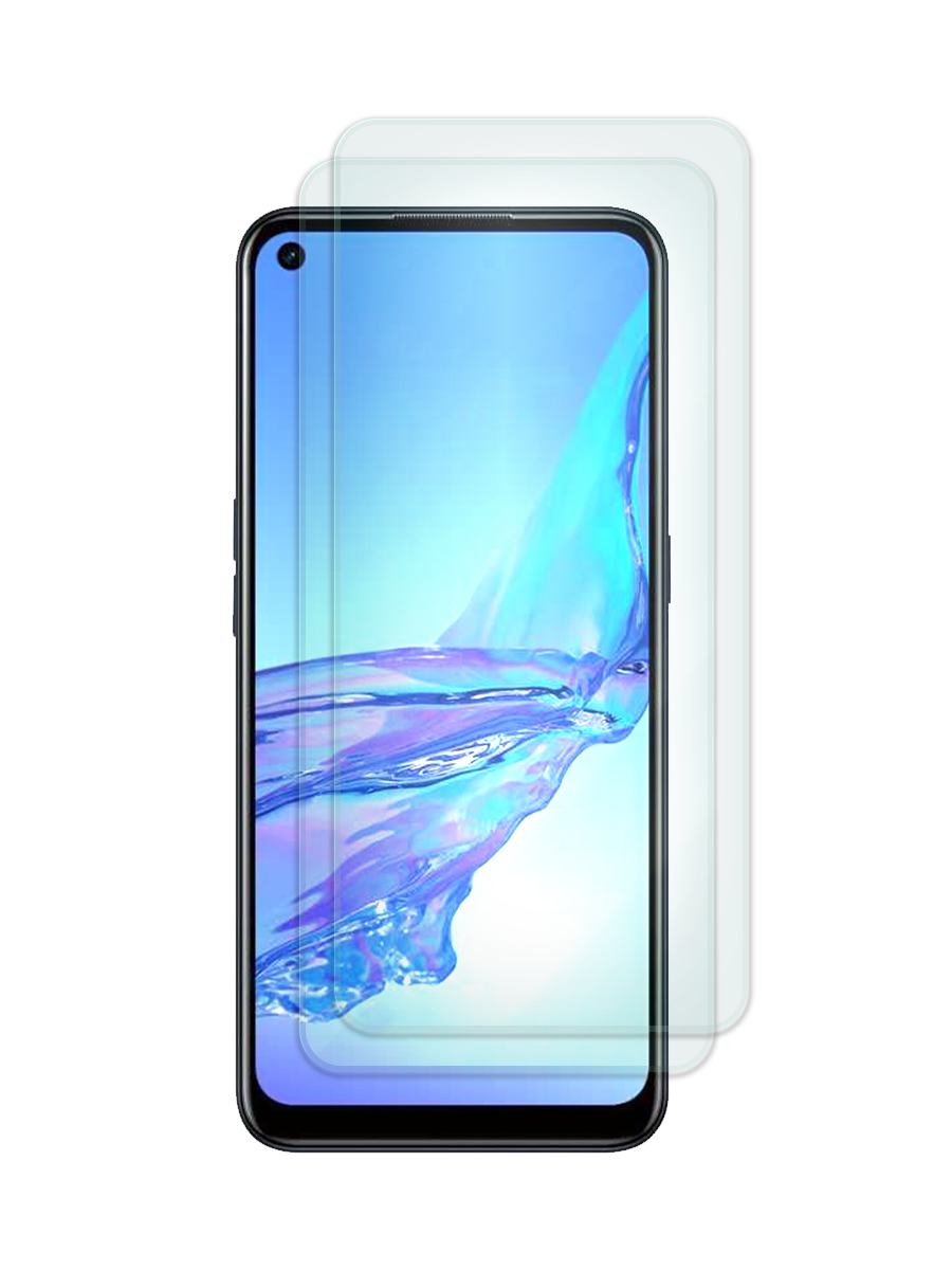 

Защитное стекло Mobileocean (2шт) для Oppo A53/A54/A32/Realme 7i (6.5") прозрачный, MOTG-OPPO-A53