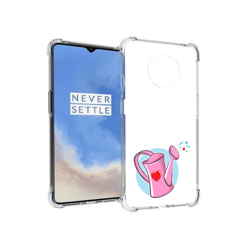 

Чехол MyPads Tocco для OnePlus 7T Лейка любви 14 февраля (PT227044.138.103), Прозрачный, Tocco