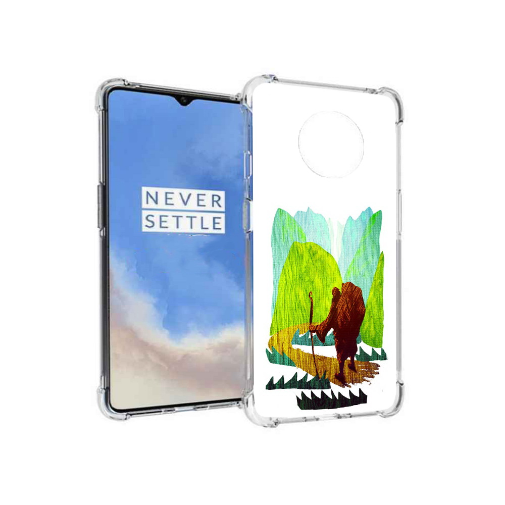 

Чехол MyPads Tocco для OnePlus 7T Лесная тропа (PT227044.138.106), Прозрачный, Tocco