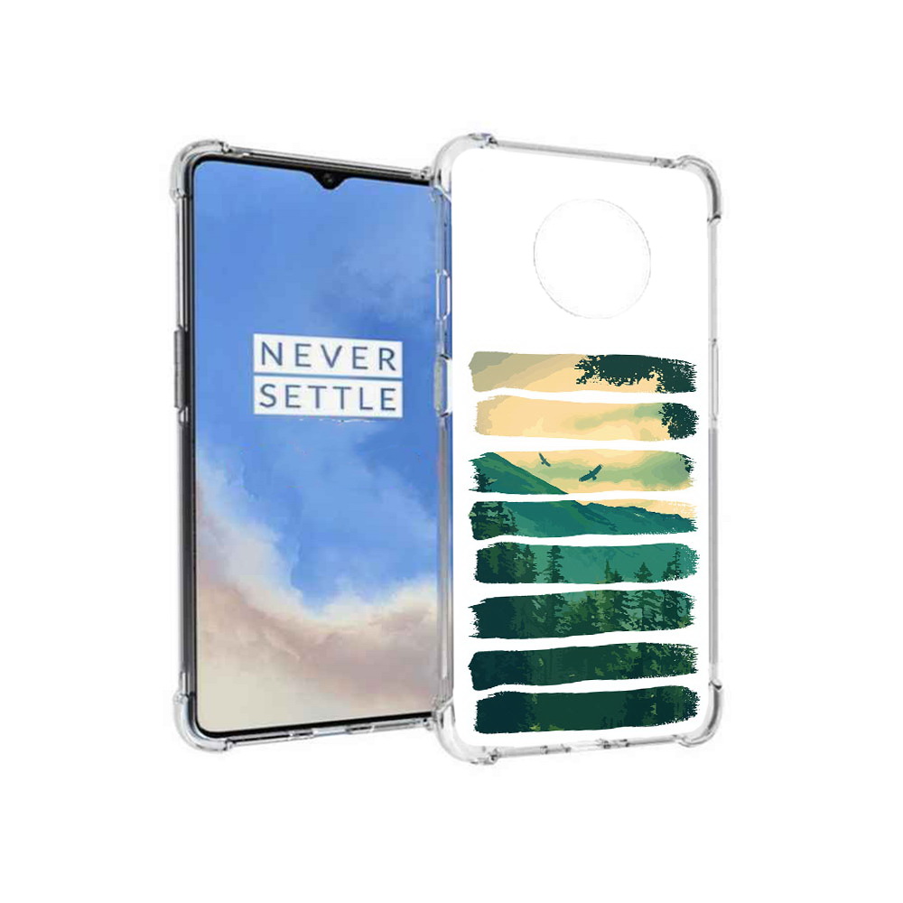 

Чехол MyPads Tocco для OnePlus 7T Лесная чаща (PT227044.138.107), Прозрачный, Tocco
