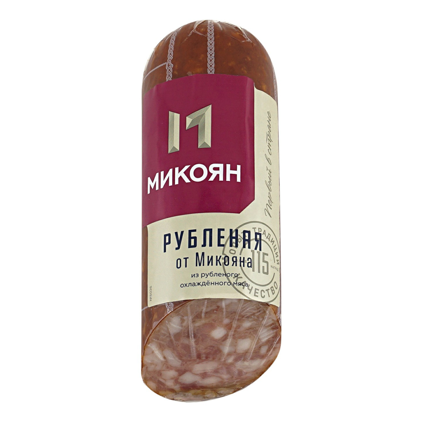 

Колбаса Микоян Рубленая варено-копченая 350 г