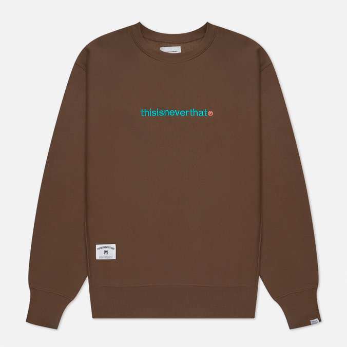 

Свитшот мужской thisisneverthat TN213TSWCW03OL хаки M, TN213TSWCW03OL