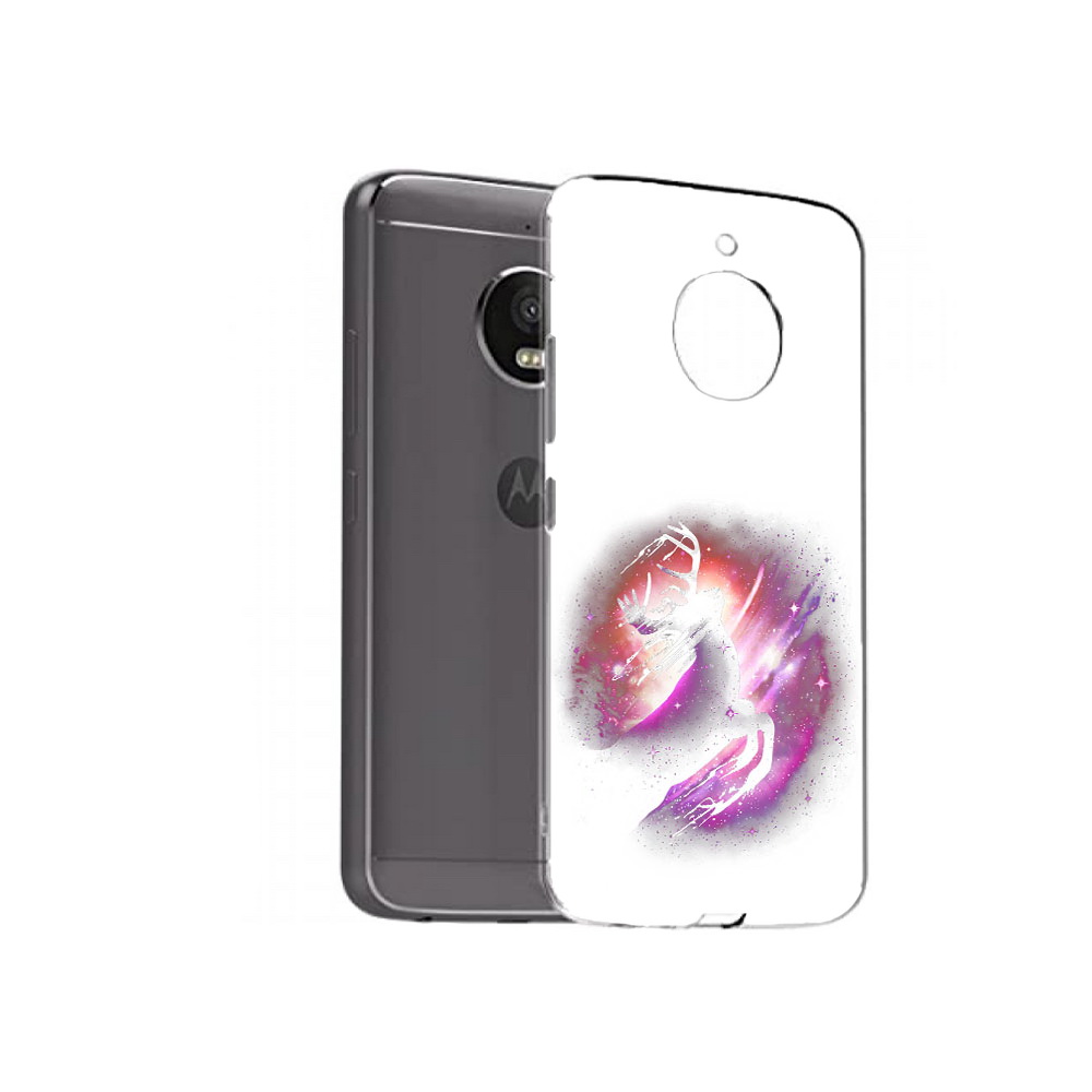 

Чехол MyPads Tocco для Motorola Moto E4 Plus звездный олень (PT100001.341.354), Прозрачный, Tocco