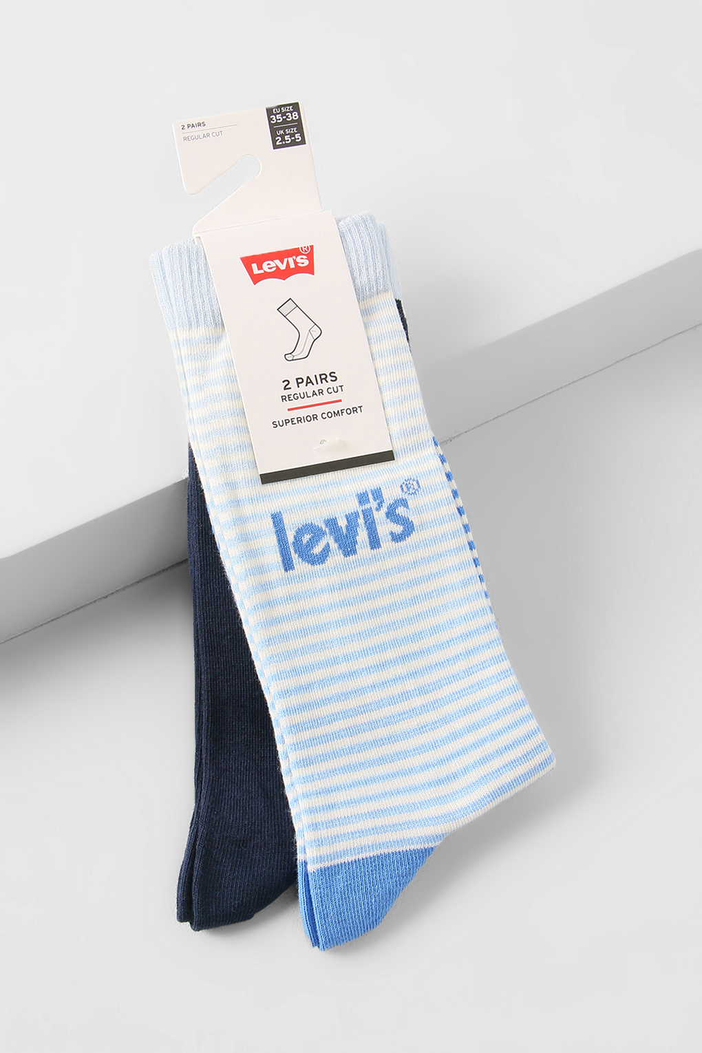 Комплект носков мужских Levi's 3715707820 синих 43