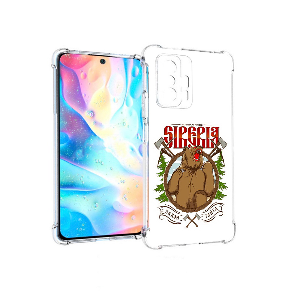 

Чехол MyPads Tocco для Xiaomi 11T Pro Тайга (PT163474.285.168), Прозрачный, Tocco