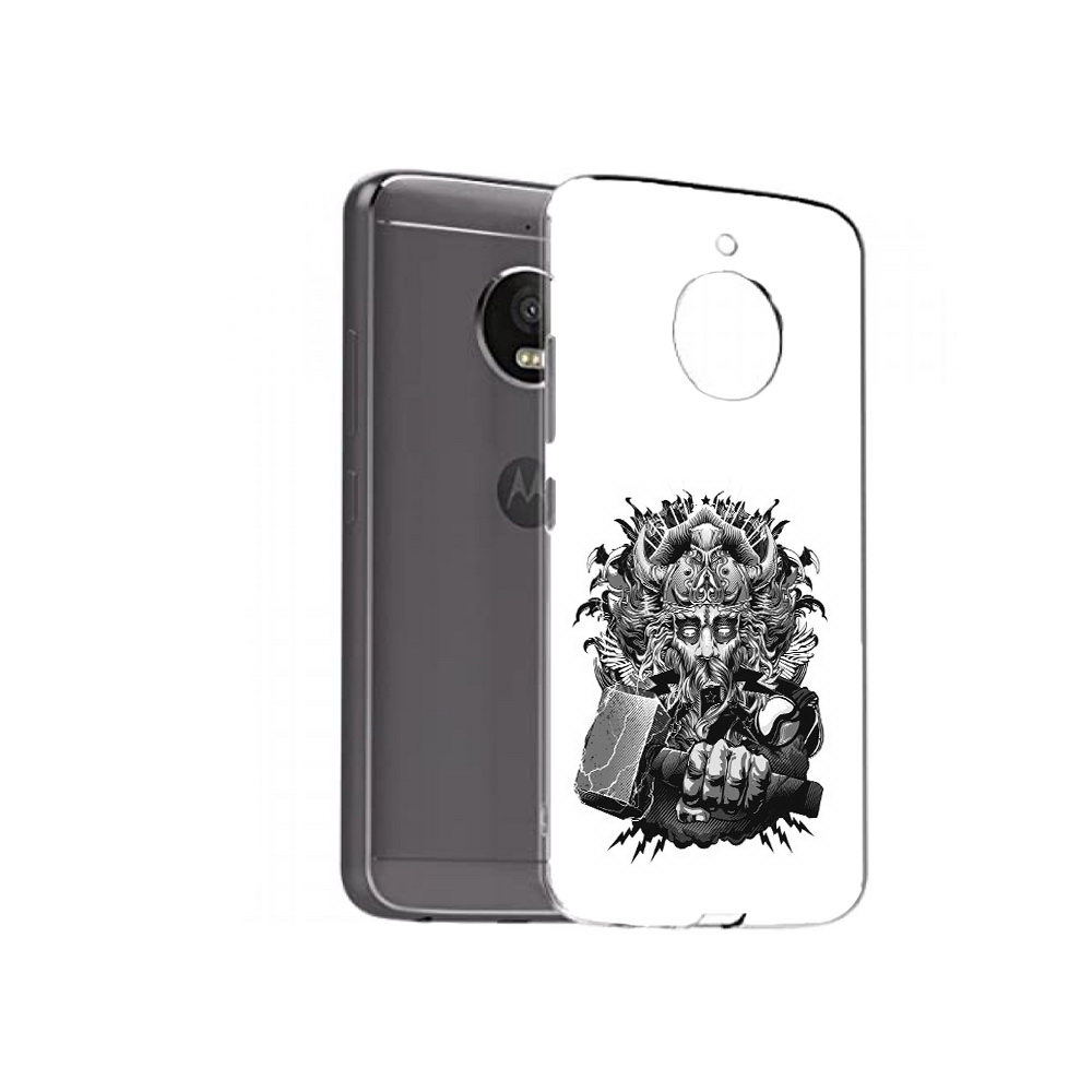 

Чехол MyPads Tocco для Motorola Moto E4 Plus злой тор (PT100001.341.363), Прозрачный, Tocco