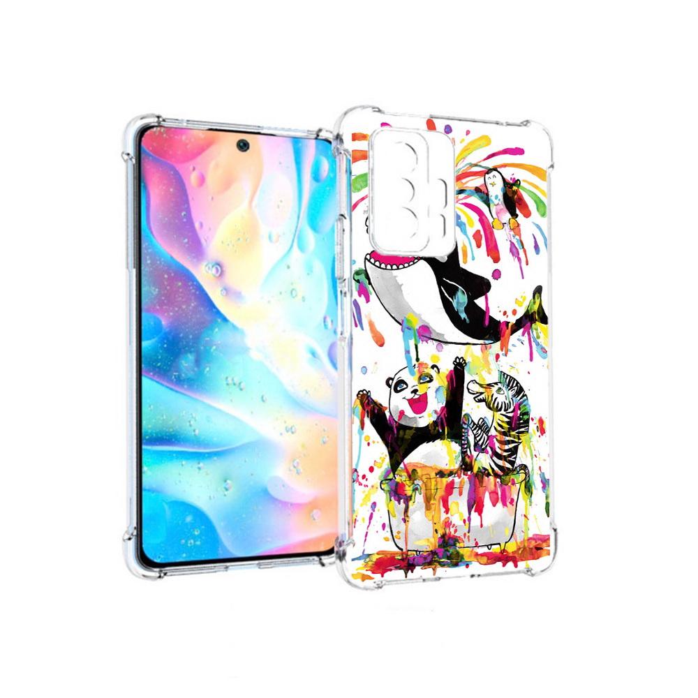 

Чехол MyPads Tocco для Xiaomi 11T Pro Хиппи кит (PT163474.285.191), Прозрачный, Tocco