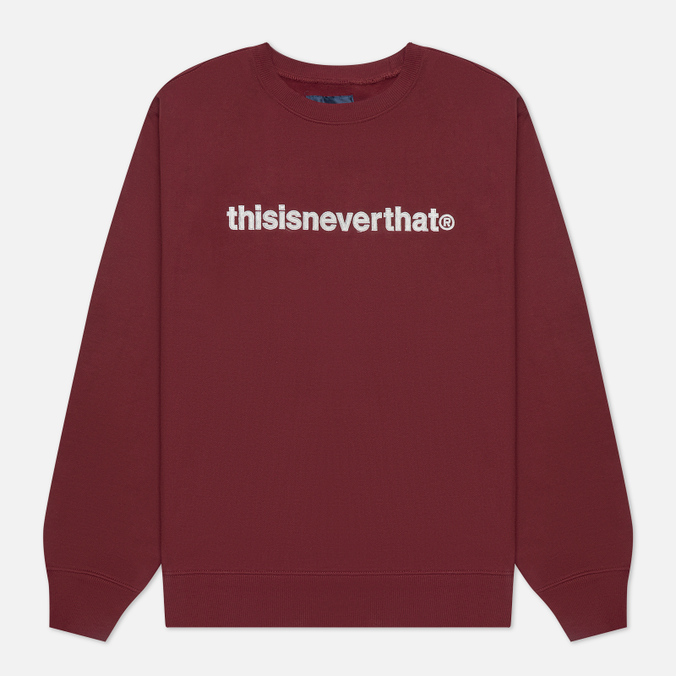 

Свитшот мужской thisisneverthat TN210TSWCW01BRND бордовый M, TN210TSWCW01BRND