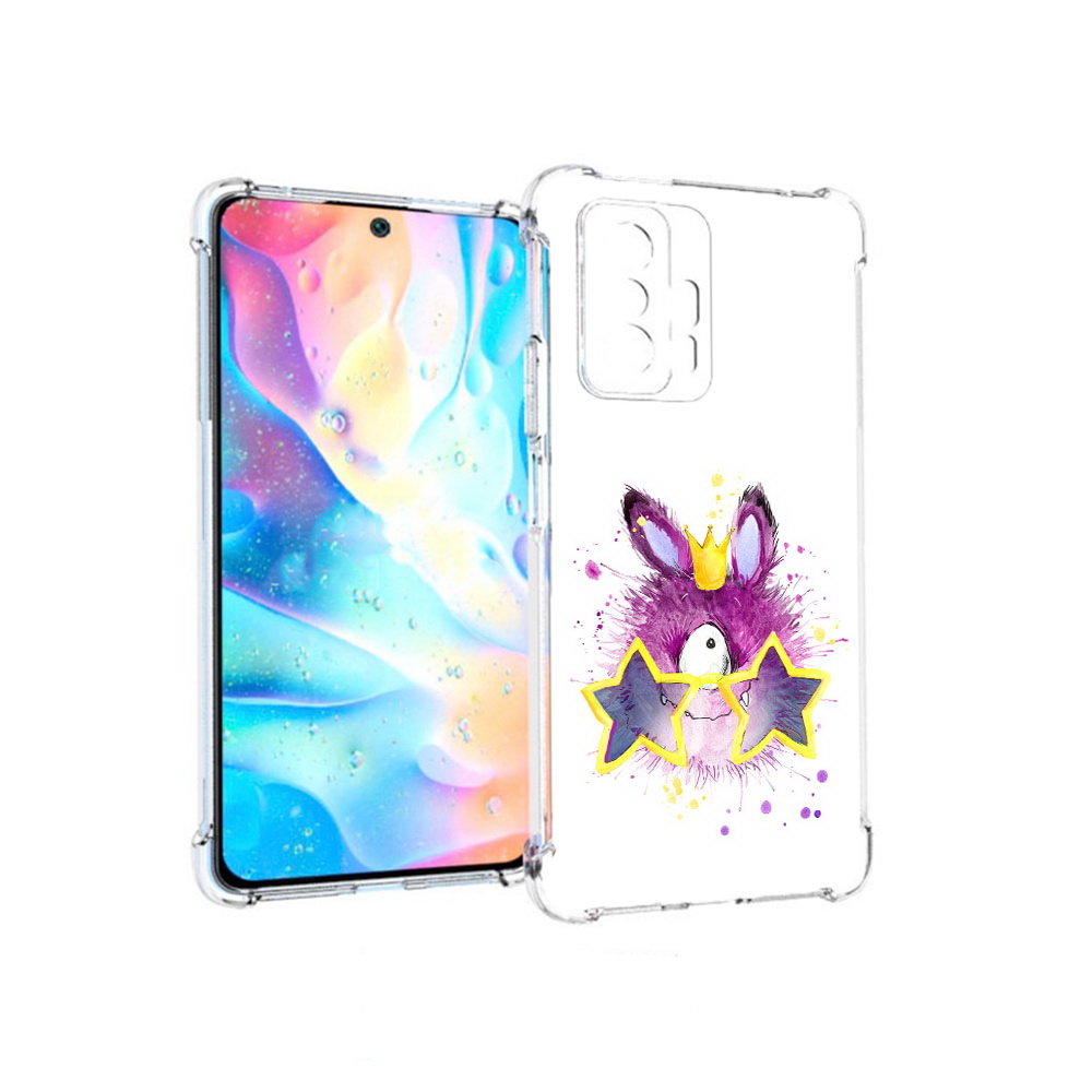 

Чехол MyPads Tocco для Xiaomi 11T Pro Шуршуля (PT163474.285.202), Прозрачный, Tocco