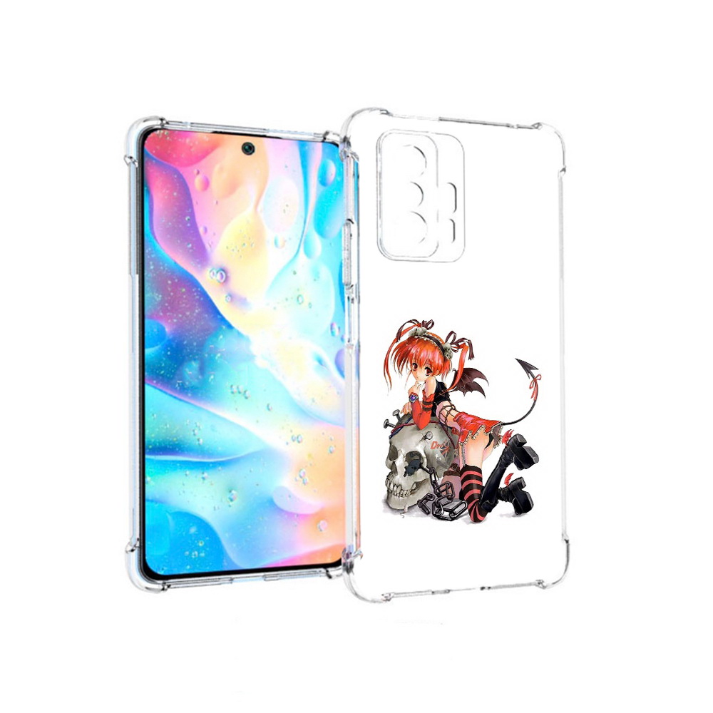 

Чехол MyPads Tocco для Xiaomi 11T Pro аниме (PT163474.285.221), Прозрачный, Tocco