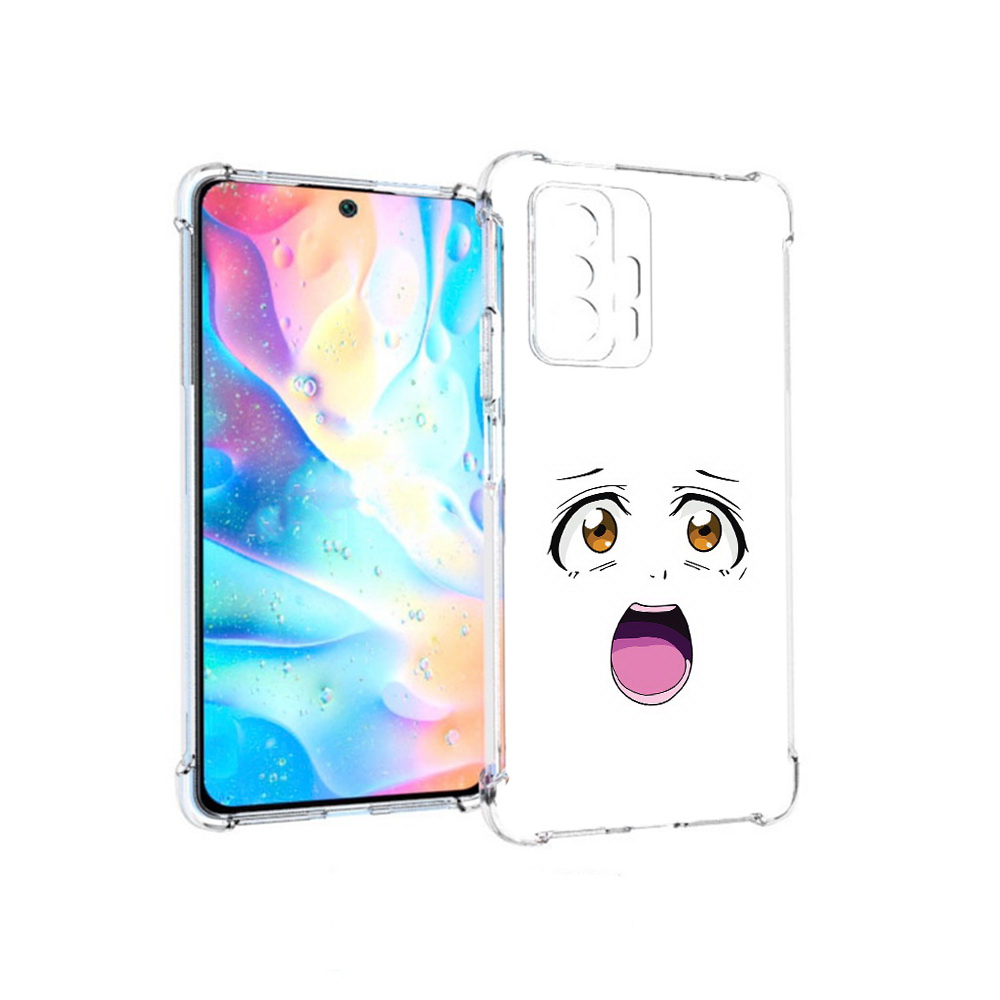 

Чехол MyPads Tocco для Xiaomi 11T Pro аниме лицао (PT163474.285.223), Прозрачный, Tocco