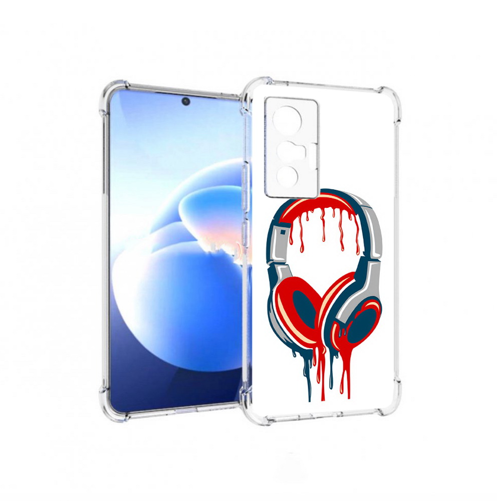 

Чехол MyPads Tocco для Vivo X70 не делай громко, Прозрачный, Tocco