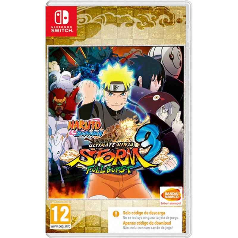 фото Код загрузки naruto shippuden: ultimate ninja storm 3 full burst (nintendo switch) bandai namco