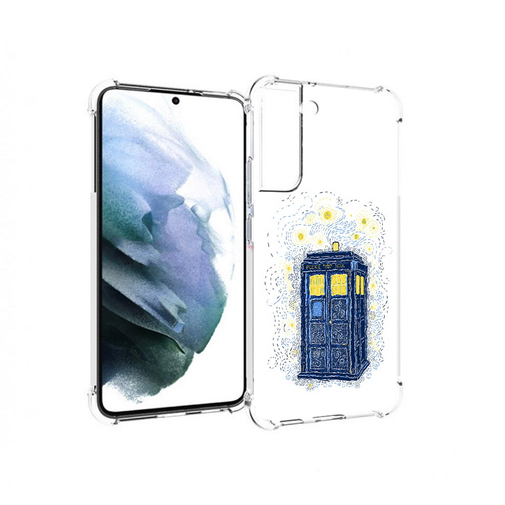 

Чехол MyPads Tocco для Samsung Galaxy S22 Plus будка рисунок (PT226933.535.249), Прозрачный, Tocco