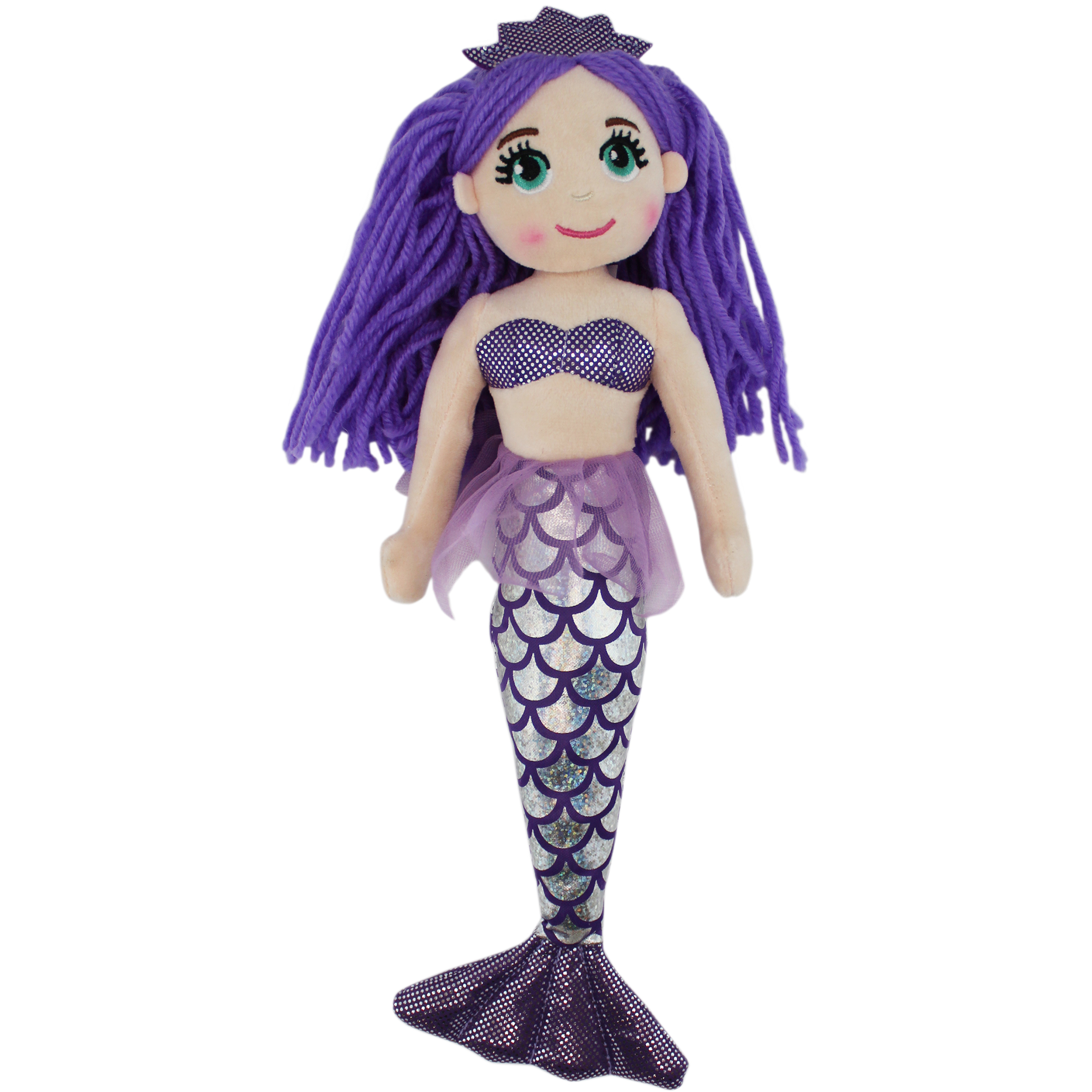 

Игрушка мягкая Там-Там Русалка violet 35 см фиолетовый, Русалка