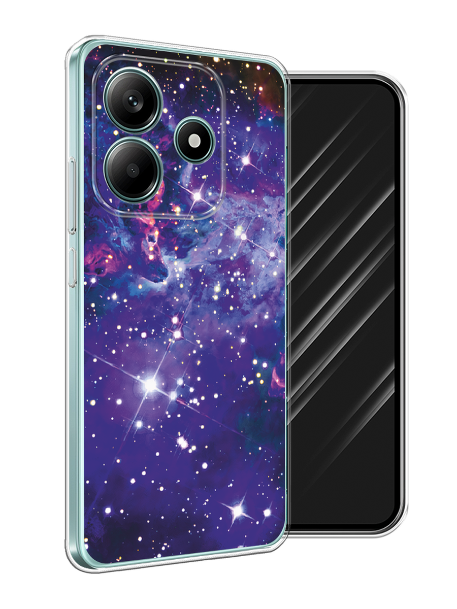 

Чехол Awog на Xiaomi Redmi Note 14 5G "Яркая галактика", Фиолетовый, 323850-1