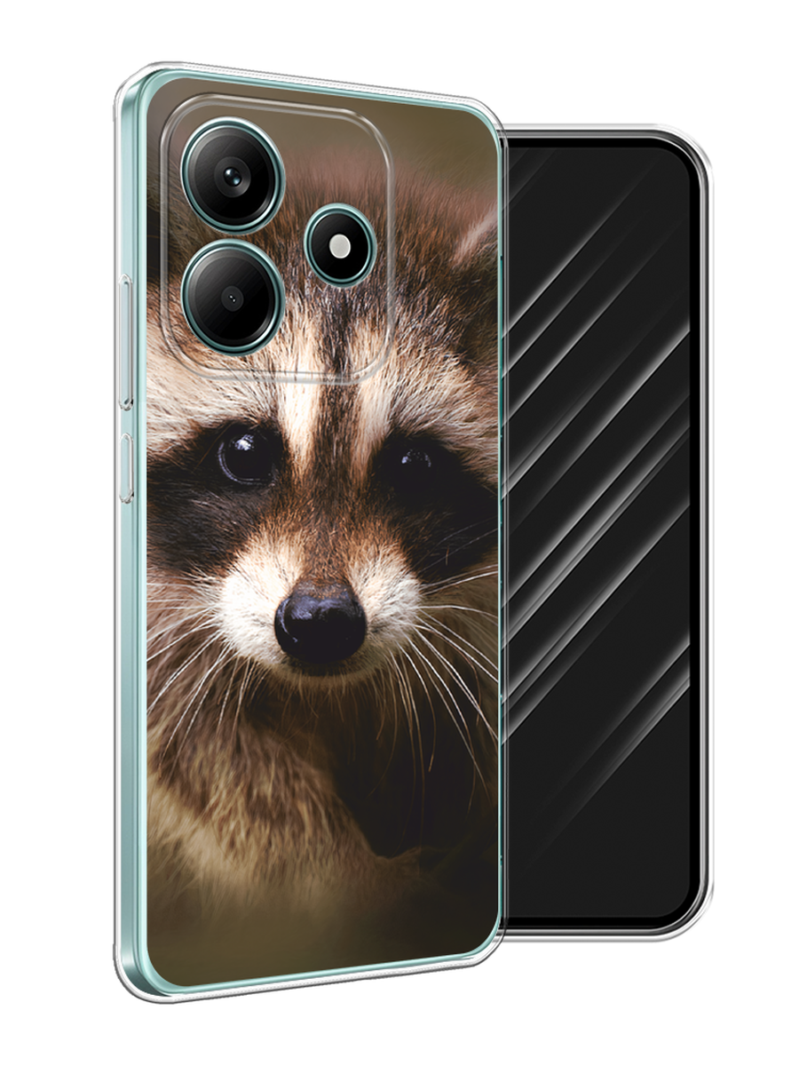 

Чехол Awog на Xiaomi Redmi Note 14 5G "Енот", Коричневый, 323850-1