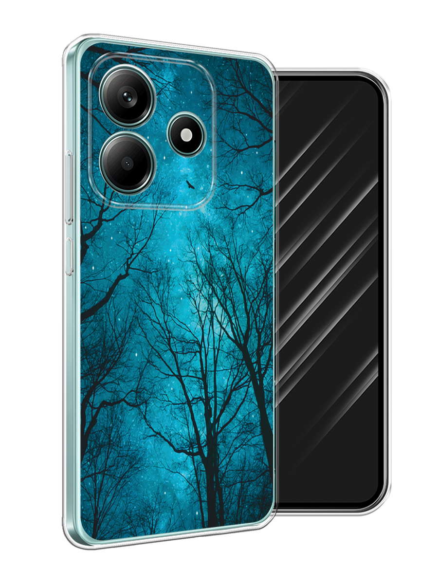 

Чехол Awog на Xiaomi Redmi Note 14 5G "Сказочный лес", Черный;бирюзовый, 323850-1