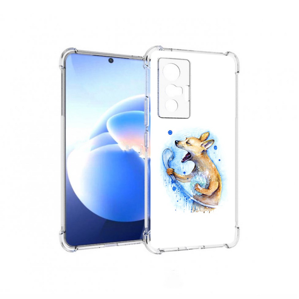 

Чехол MyPads Tocco для Vivo X70 пение в душе, Прозрачный, Tocco
