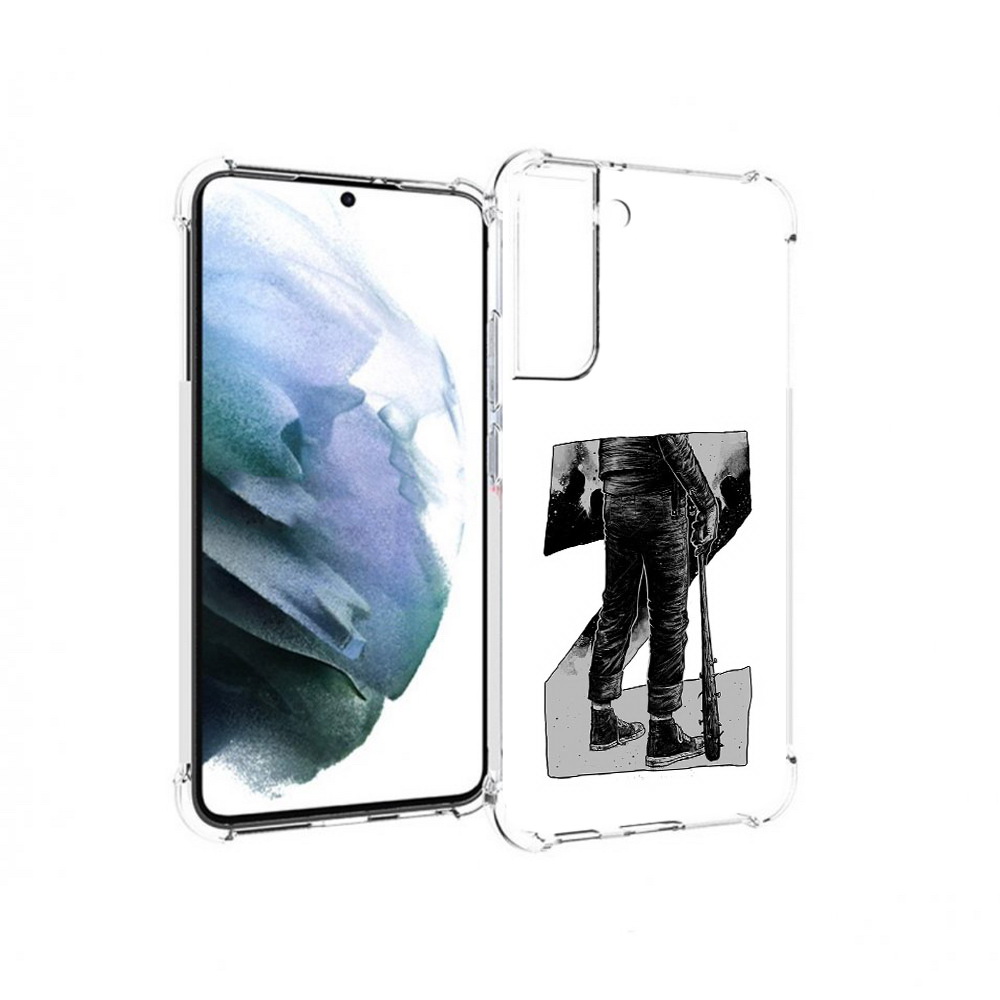 

Чехол MyPads Tocco для Samsung Galaxy S22 Plus воин черно белый (PT226933.535.265), Tocco