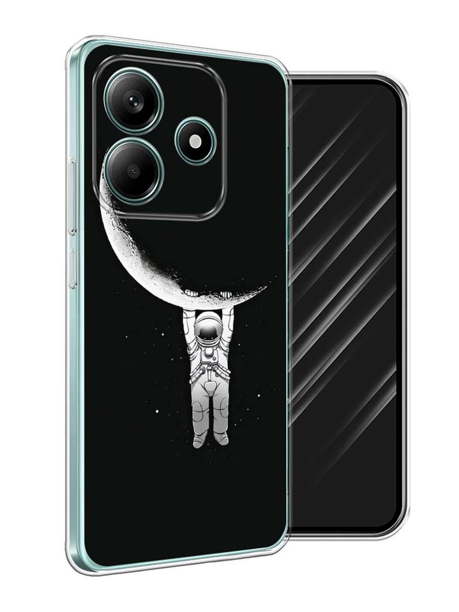 

Чехол Awog на Xiaomi Redmi Note 14 5G "Космонавт", Белый;черный, 323850-1