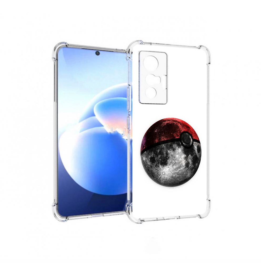 

Чехол MyPads Tocco для Vivo X70 планета покебол, Прозрачный, Tocco