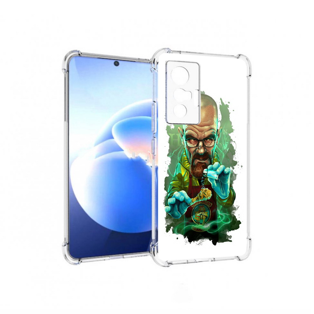 

Чехол MyPads Tocco для Vivo X70 повар, Прозрачный, Tocco