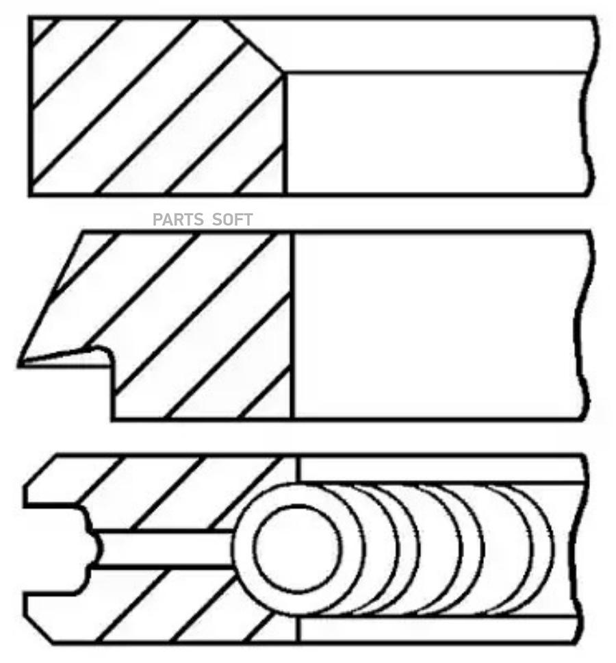 

Кольца Citroen Jumper Автобус Iii Goetze 0842770700