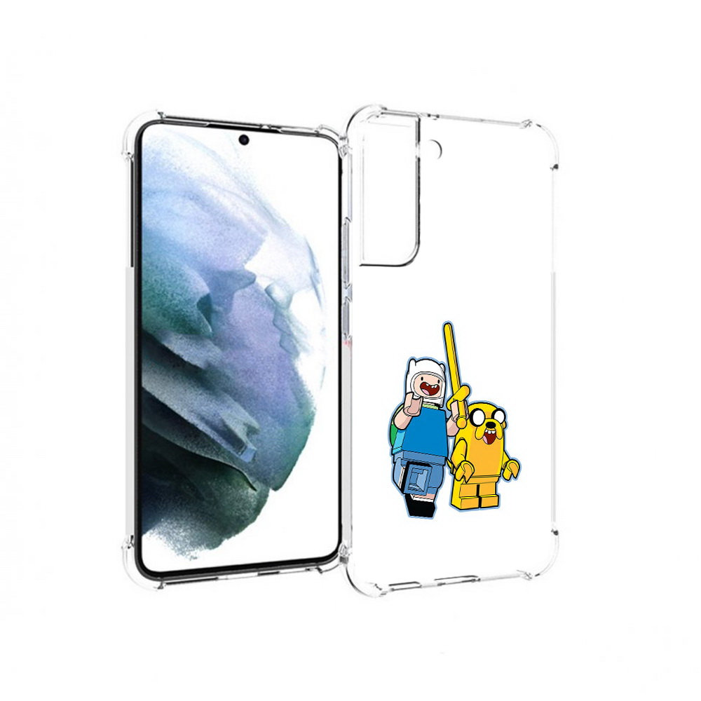 

Чехол MyPads Tocco для Samsung Galaxy S22 Plus время приключений лего (PT226933.535.274), Прозрачный, Tocco