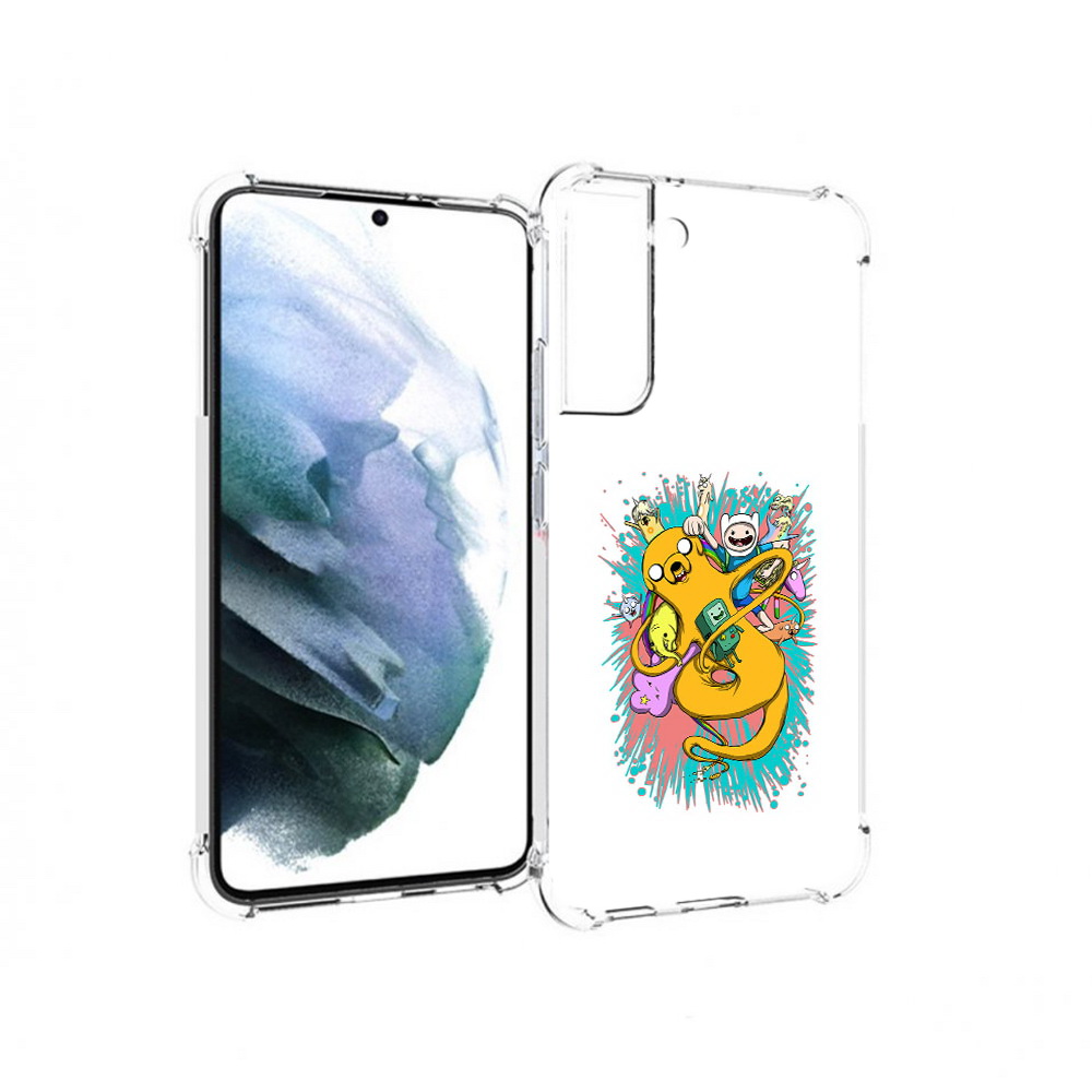 

Чехол MyPads Tocco для Samsung Galaxy S22 Plus время приключений рисунок, Прозрачный, Tocco